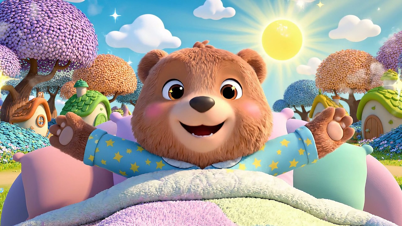 Sleepy Bear Snores Snore Snore Snore | Bedtime Lullaby & Kids Sleep Music