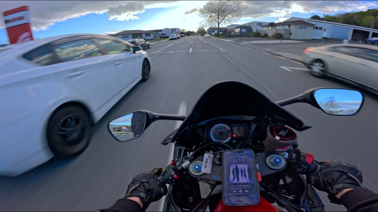 First Ride On My New GSXR 750 | SC Project Exhaust | 4K
