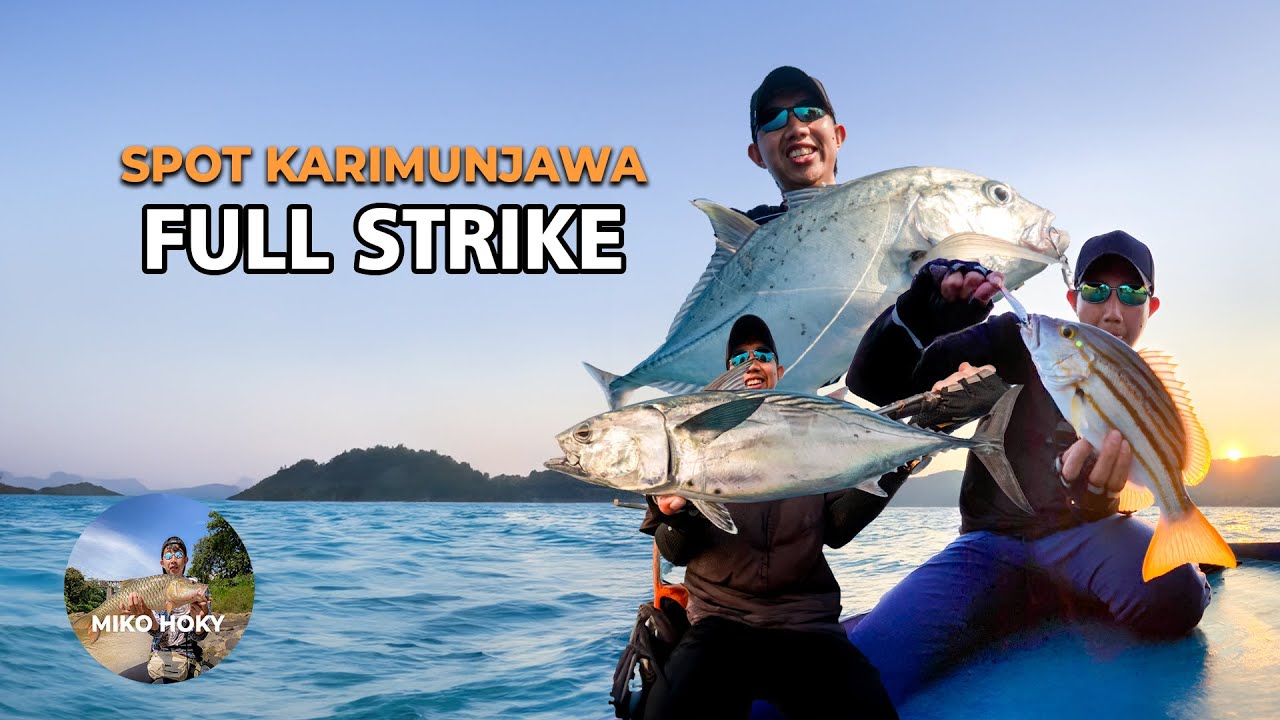 Full Strike Mancing Di Karimunjawa Sangat Puas Cuma Mancing Sebentar tidak bersama @fajararief12_