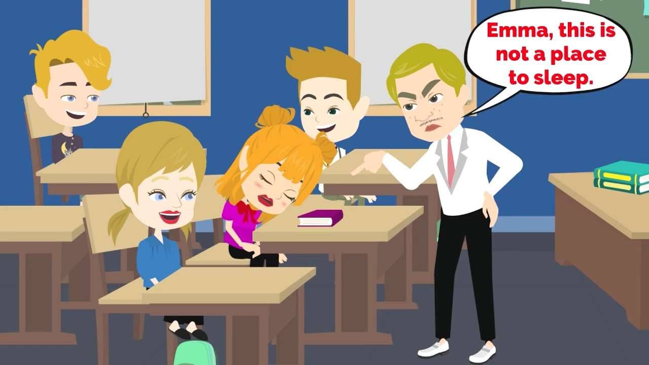 Emma Sleep  | Learn English | English Animation  2025
