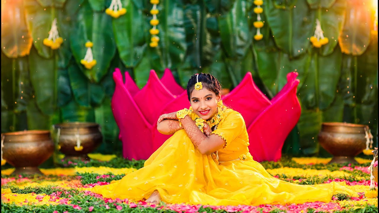 Deekshitha Reddy Haldi Teaser 2024 || Studios3 Photography