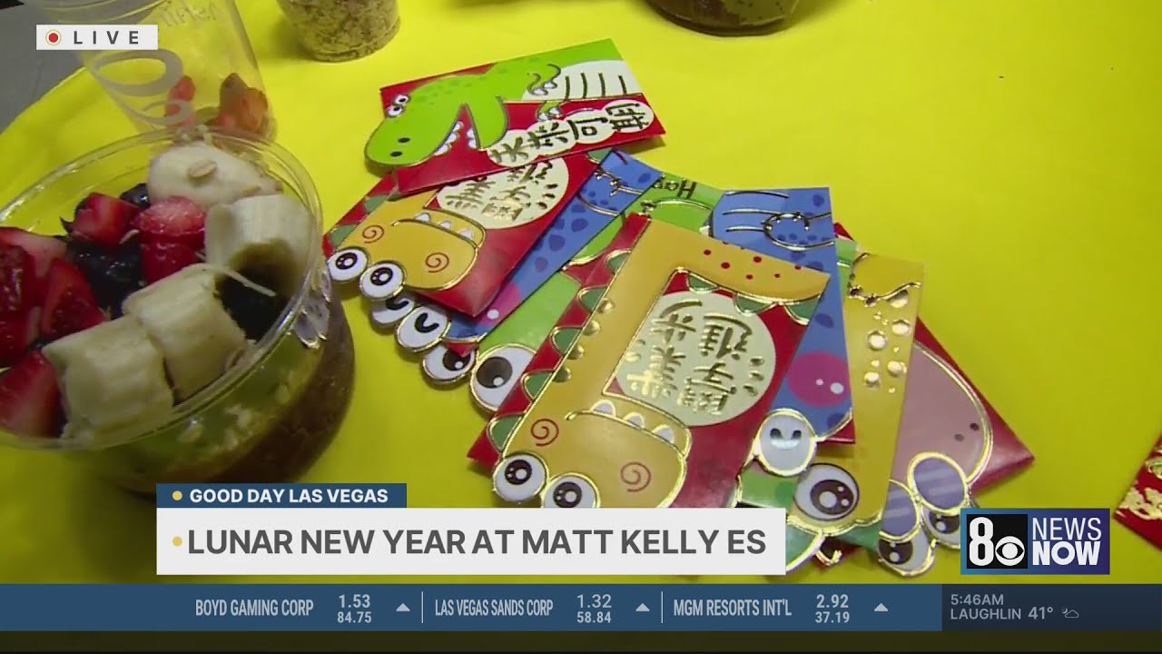 Lunar New Year celebrated with food at Las Vegas elementary school