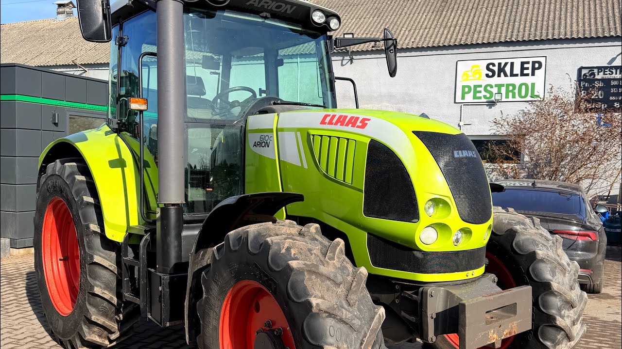 Claas Arion 610C, 2011rok, silnik JOHN DEERE 125 KM 6 cylindr&oacute;w, ładny stan, prezentacja/review