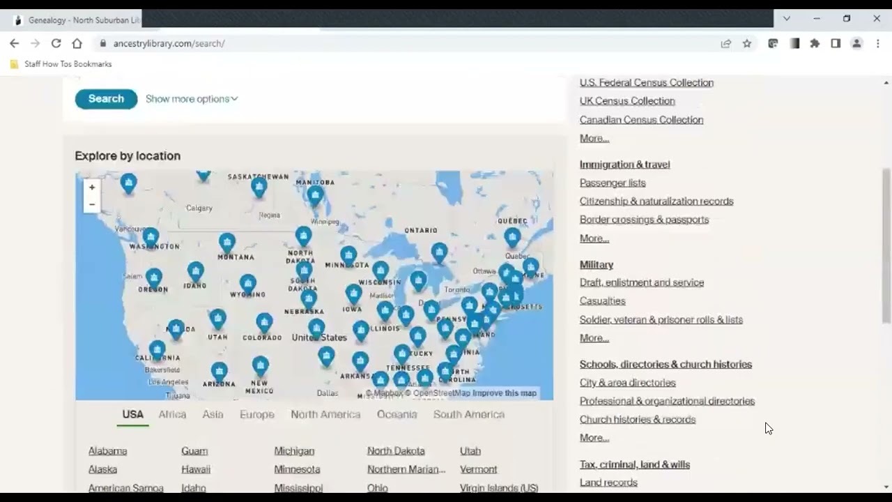 Ancestry Library Edition Basics