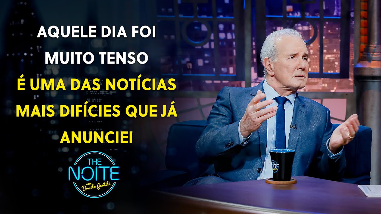 Celso Freitas relembra os momentos mais dif&iacute;ceis que j&aacute; teve de anunciar | The Noite (06/01/26)