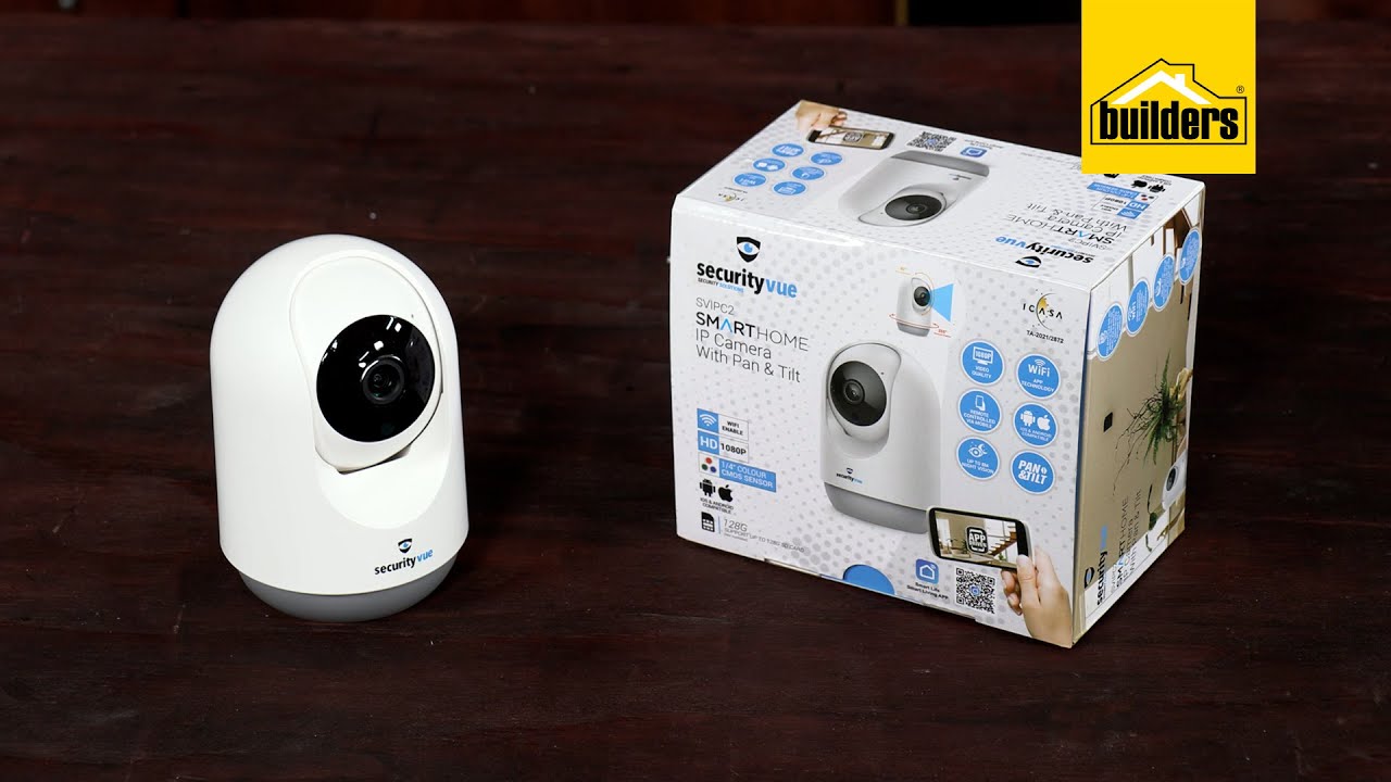Securityvue Smart Home Solutions | Indoor IP Camera with pan & tilt functions