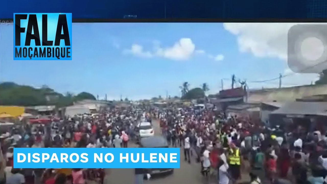 Passeata de Venâncio Mondlane interrompida por tiroteio @PortalFM24