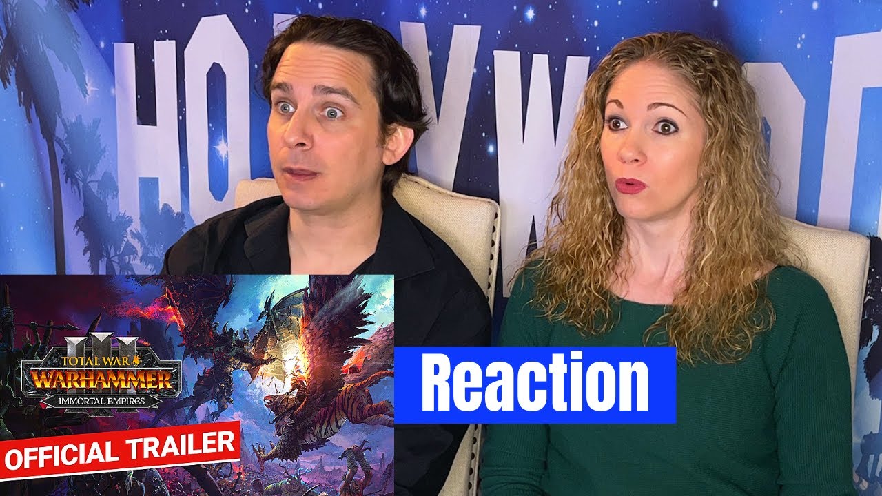 Total War Warhammer 3 Immortal Empires Launch Trailer Reaction