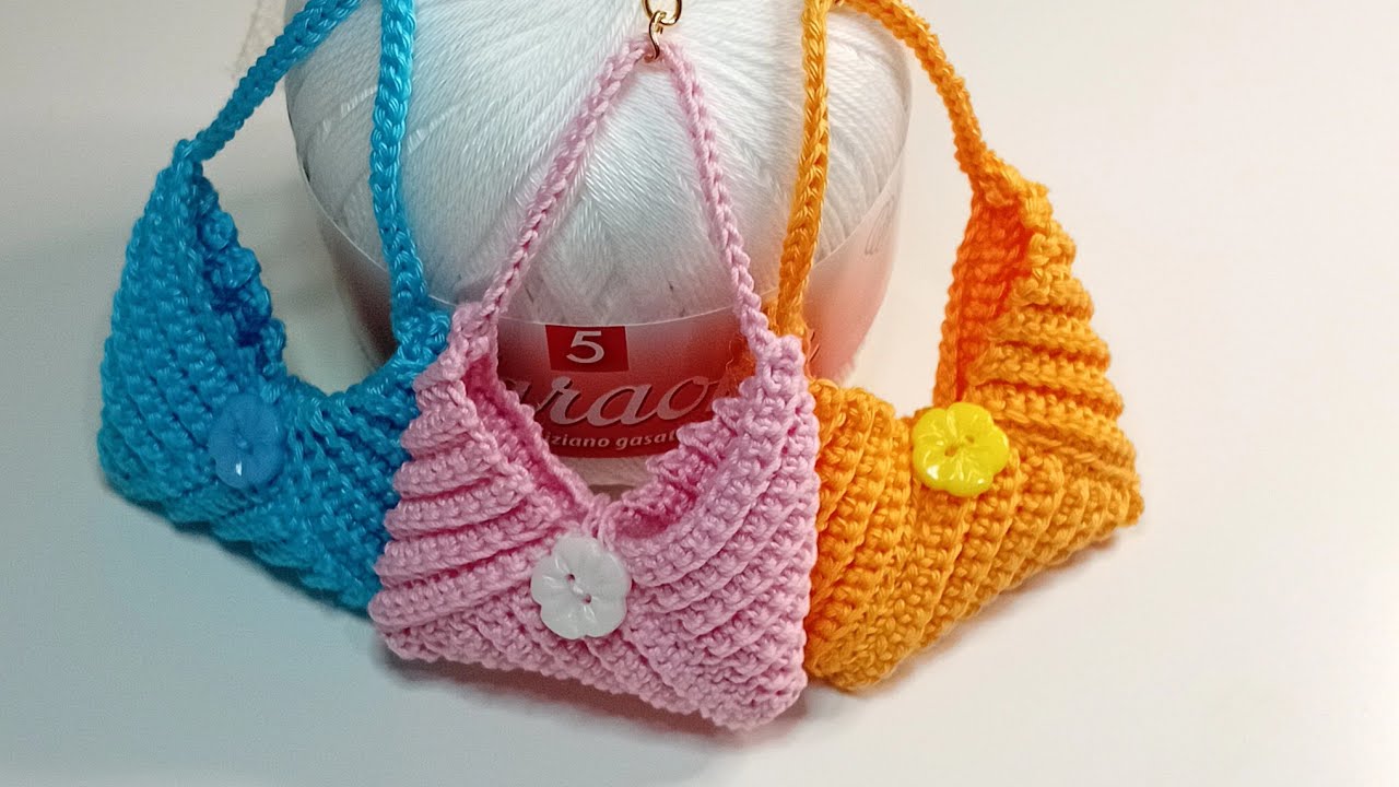 TUTORIAL:MINI BAG PORTACHIAVI UNCINETTO
