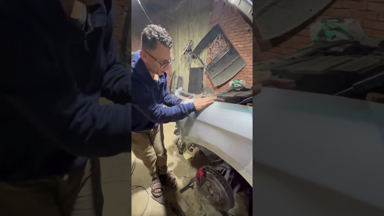 Repair car in Egypt 