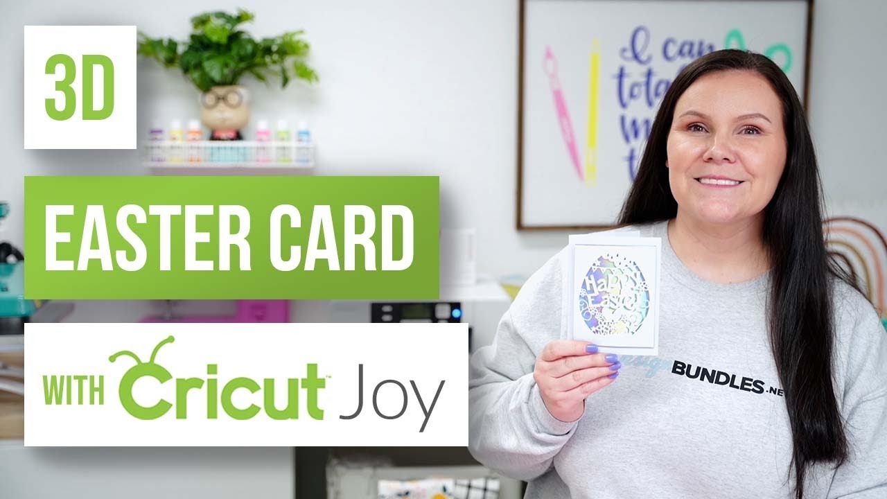 🐤 3D Easter Card With Cricut Joy