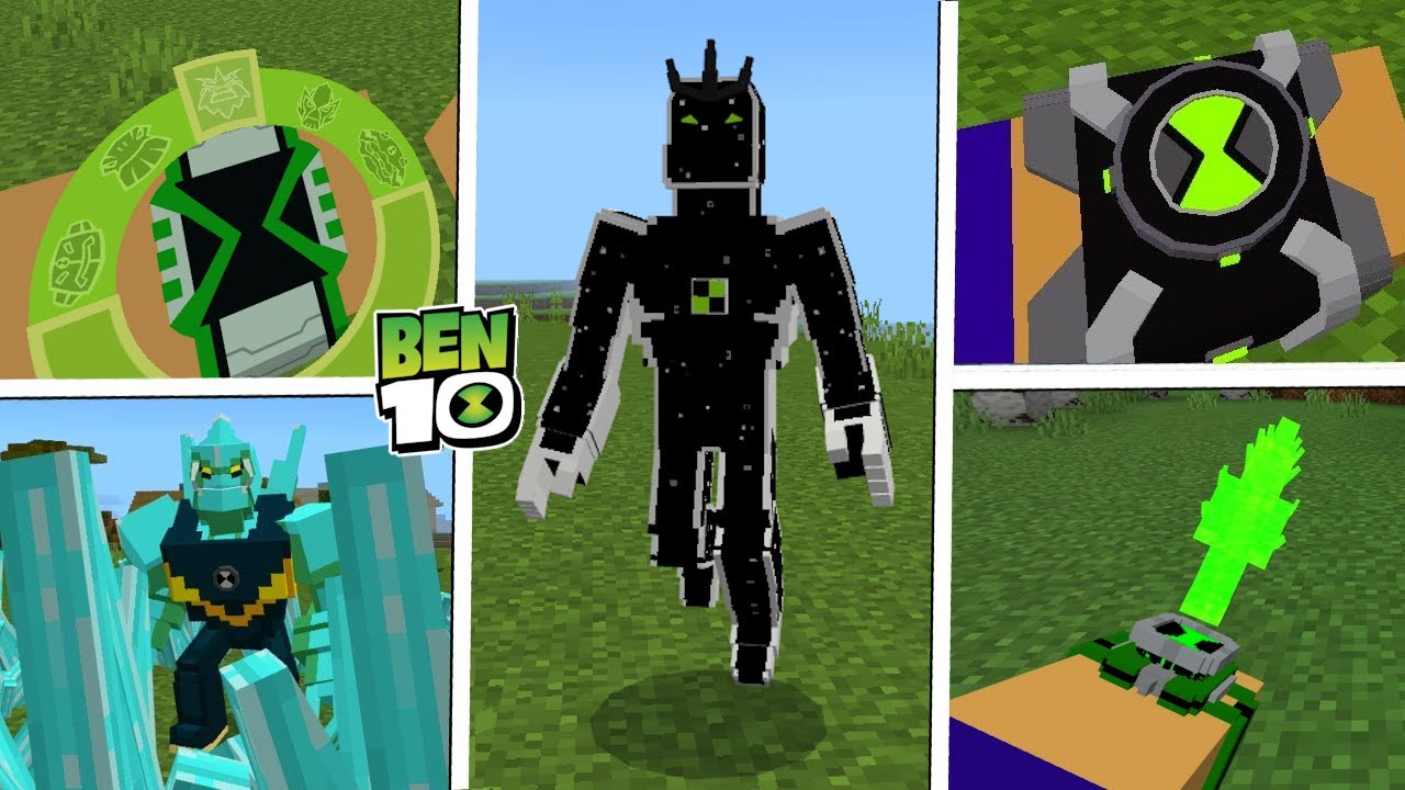 TOP 3 ADDON DO BEN 10 PARA MINECRAFT