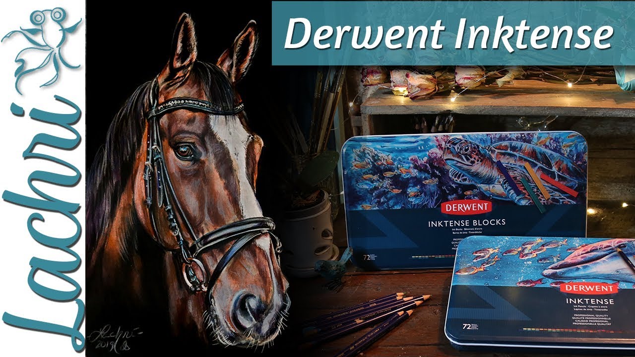 Derwent Inktense Realistic Painting Tips - Lachri