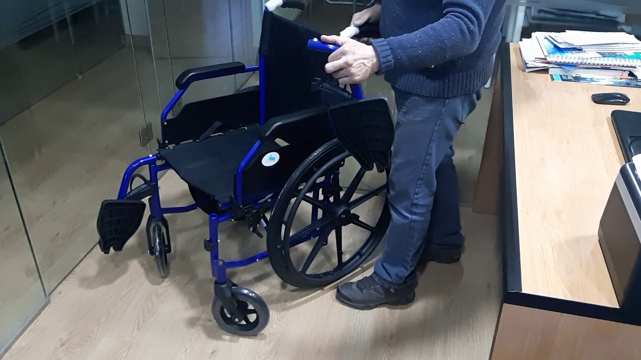 Alquiler de silla de ruedas plegable de la BOUTIQUE DE LA SALUD
