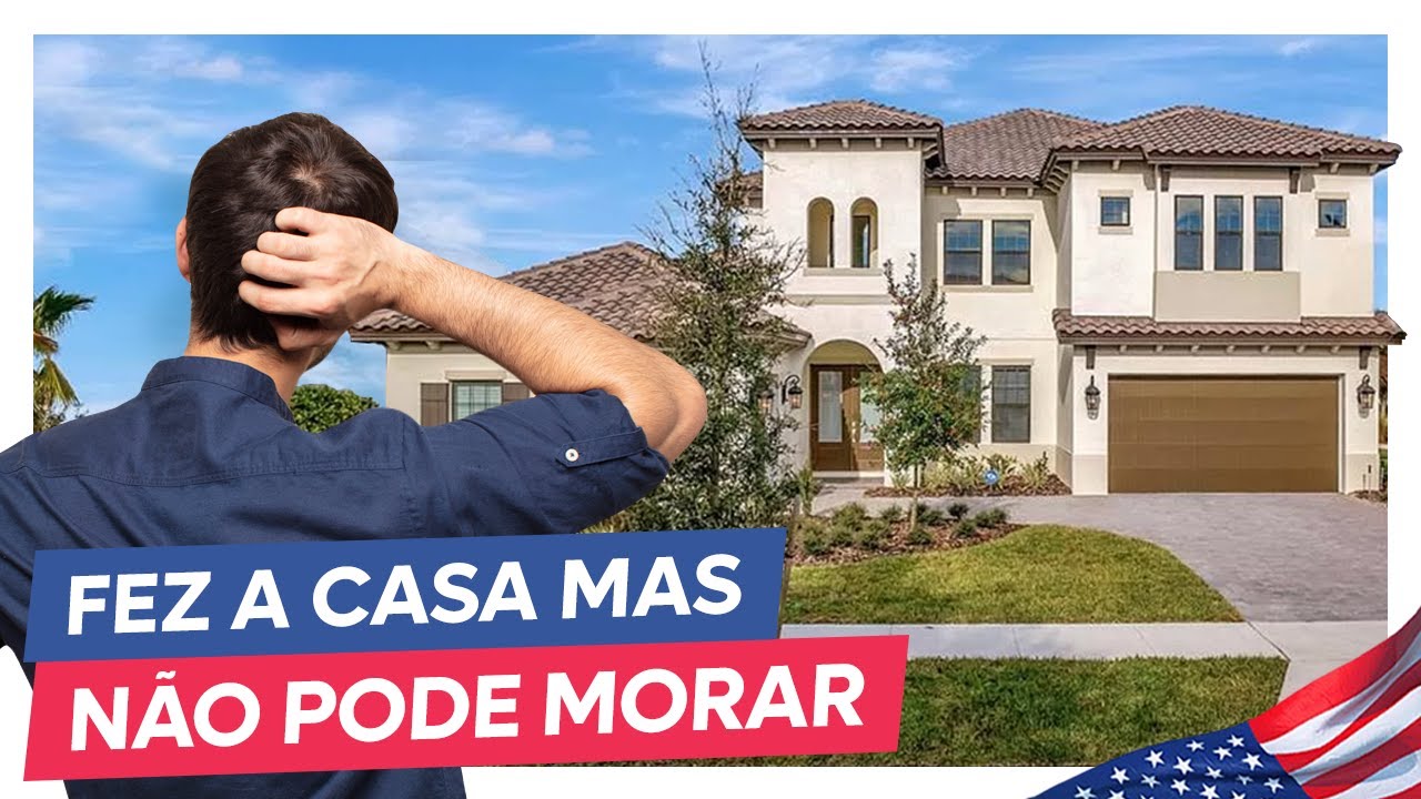 FEZ A CASA COM TANTO CAPRICHO MAS UMA COISA IMPEDIU DE MORAR NELA…