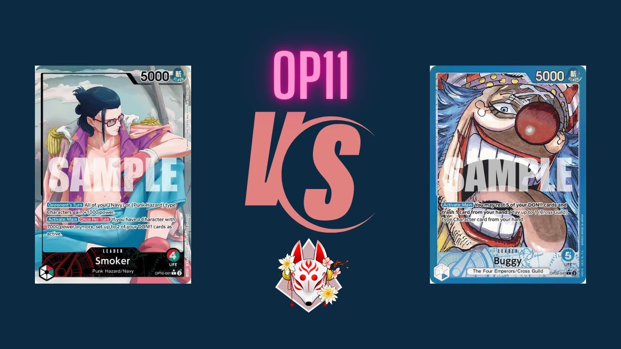 OP11 RG Smoker vs Buggy! Asgard Games