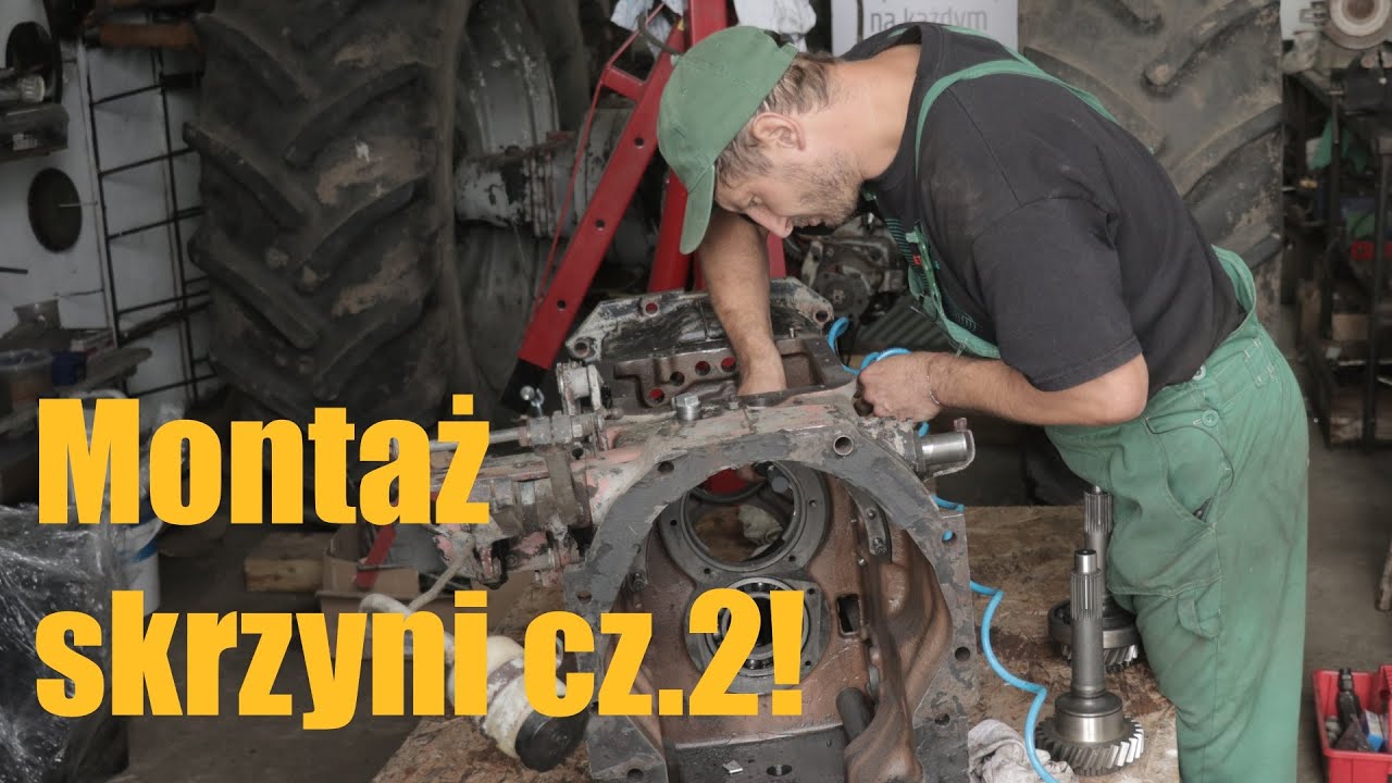 Remont Ursusa 1204 de luxe #16: Montaż przekładni