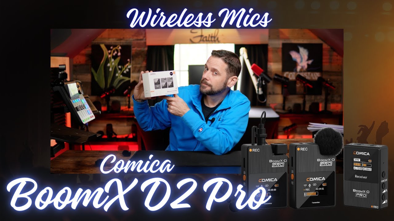 A Legit Budget Wireless Mic System for Videos - The Comica BoomX D2 Pro