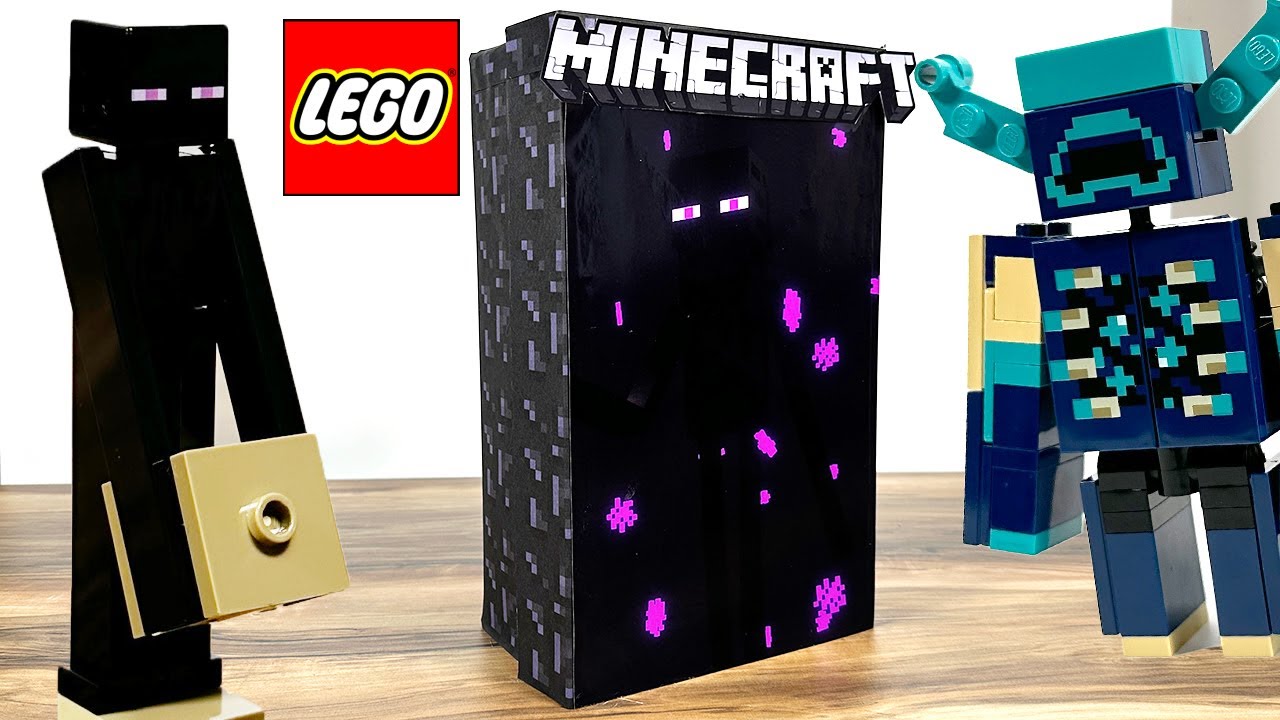 Making LEGO Minecraft The End Portal BOX/ DIY | Easy Craft Ideas