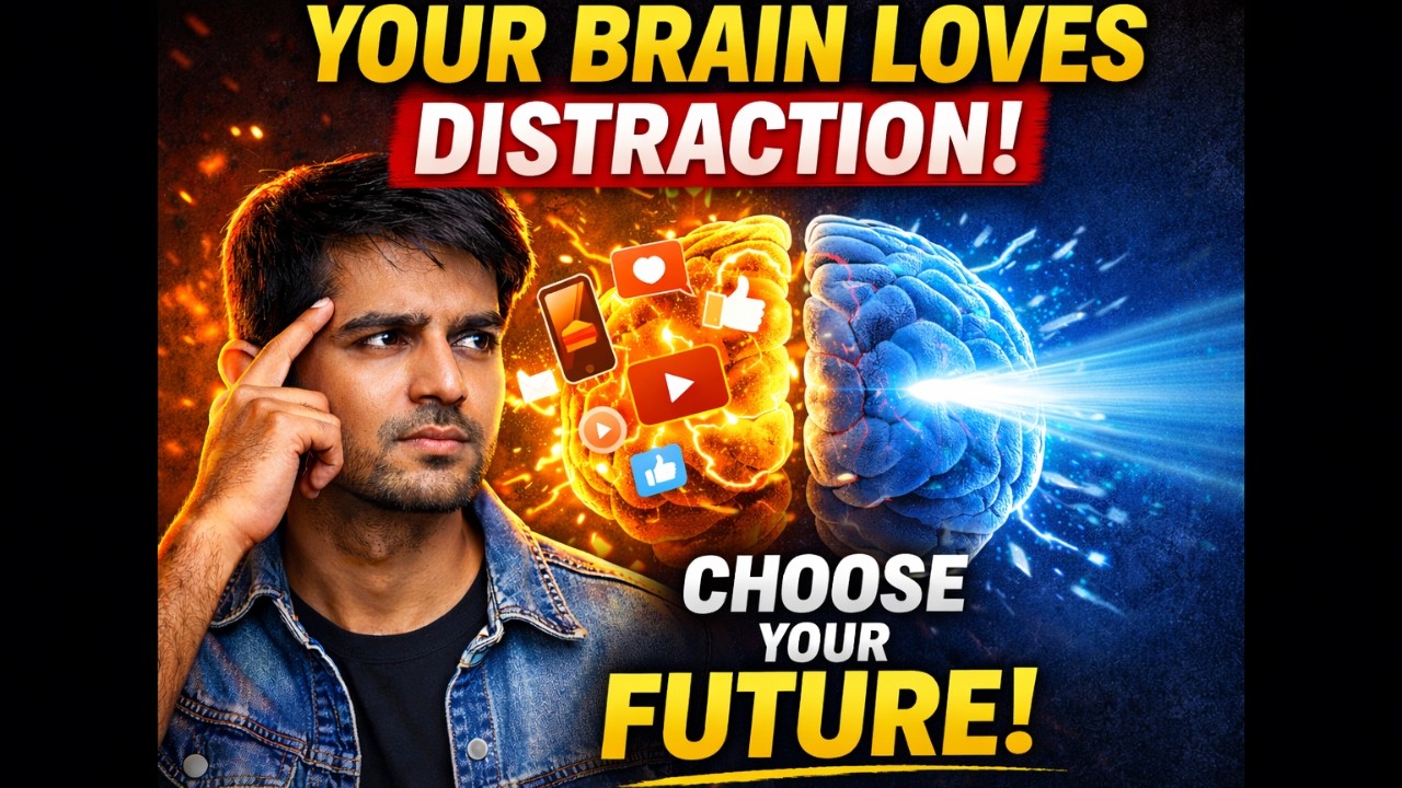 Why Your Brain Loves Distraction (The Psychology Mindset)