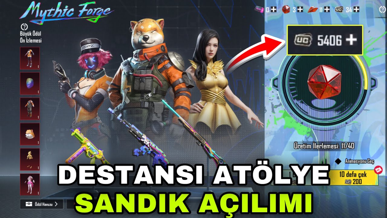 DESTANSI AT&Ouml;LYE SANDIK A&Ccedil;ILIMI - PUBG MOBİLE