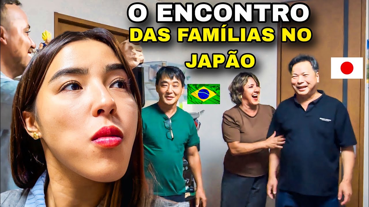 O encontro dos meus pais com nossa família japonesa