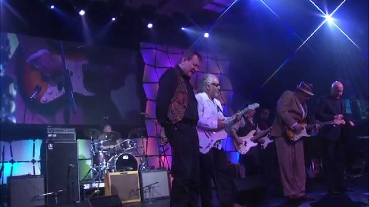 Fabrizio Poggi live at the Blues Music Awards with Ronnie Earl, Bob Margolin, Kim Wilson