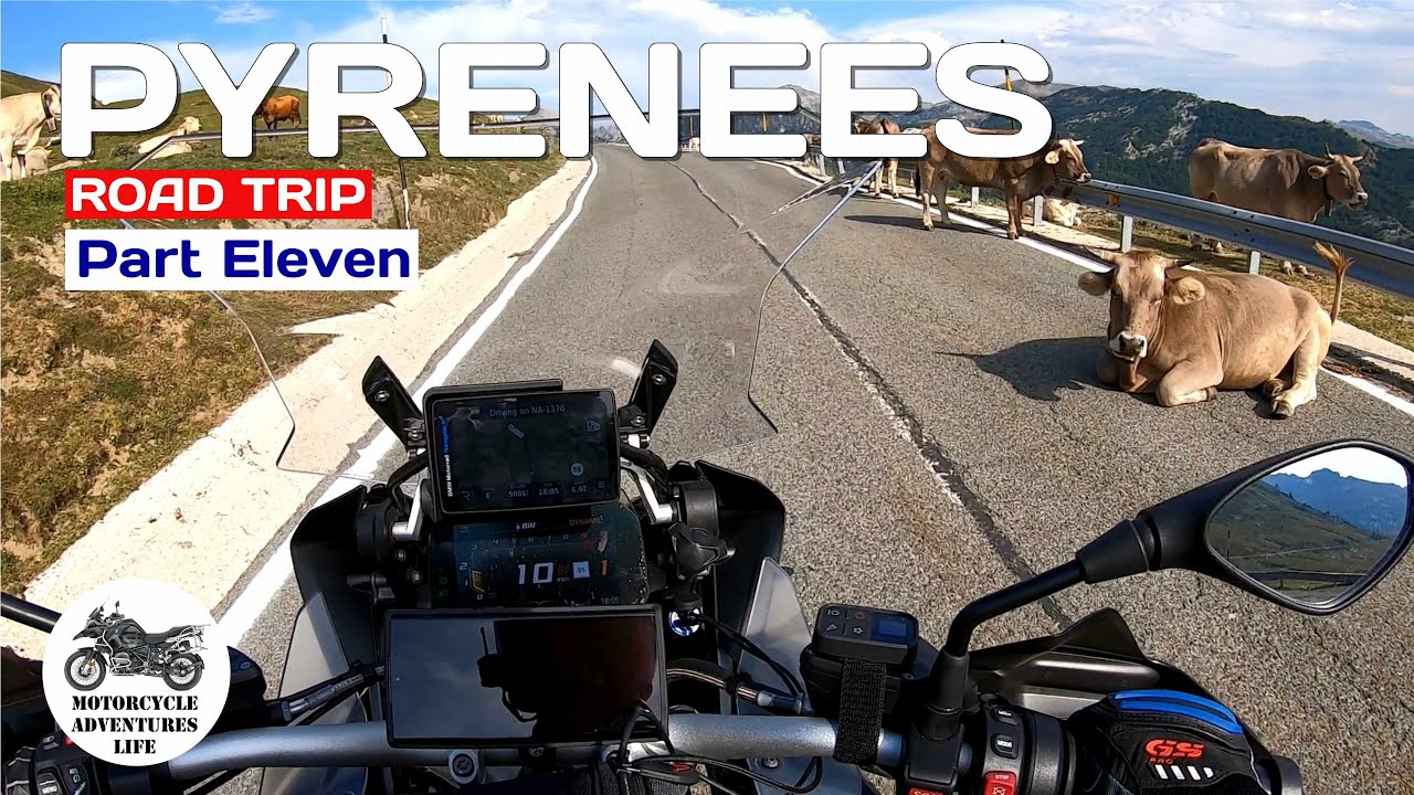 Pyrenees Motorcycle Road Trip - Motorcycle Tour BMW R1200GS Adventure - Part 11 - Pyrenees