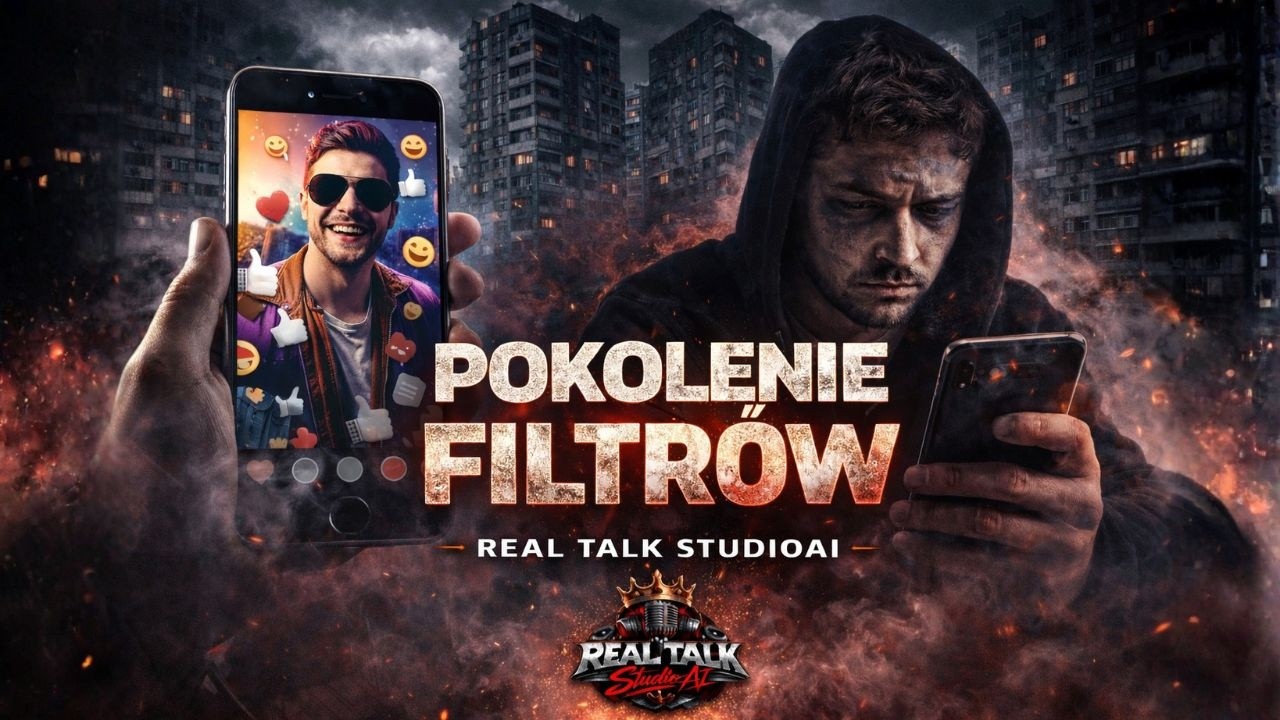 Pokolenie Filtrów | Dark Hip-Hop / Rap Beat | Real Life Message | Real Talk StudioAi
