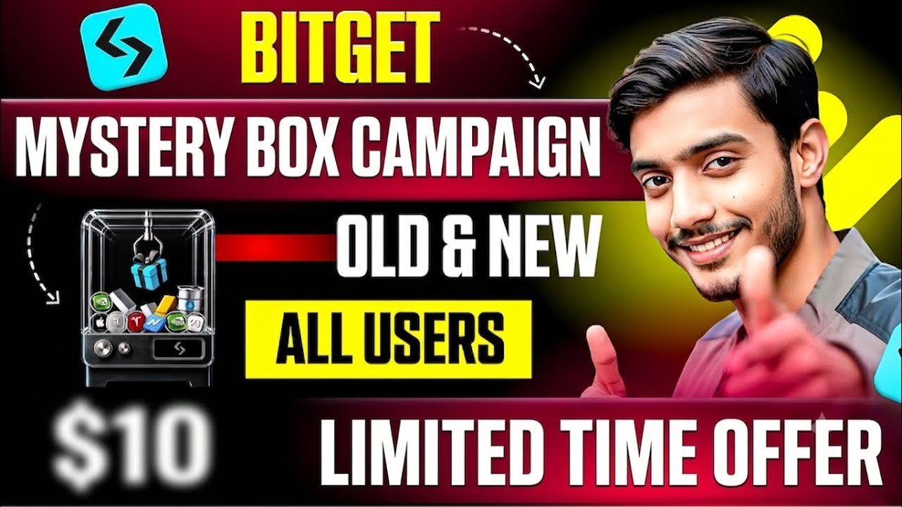 Bitget New mystery box campaign for all users | bitget new offer today | bitget new airdrop today 