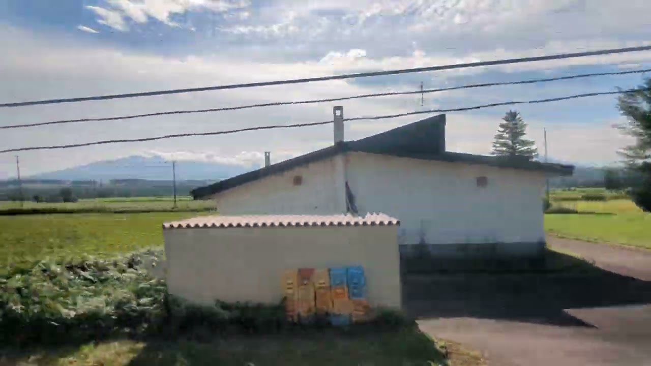 【道東の旅3日目】札弦〜清里町（2023年9月9日8時45分頃）#北海道 #釧網本線 #旅行