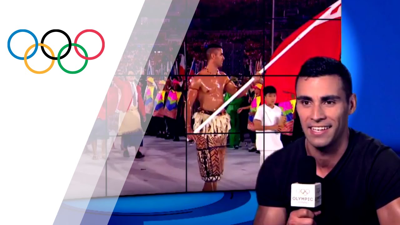 Pita Taufatofua commentates on the Rio Opening Ceremony | Take the Mic