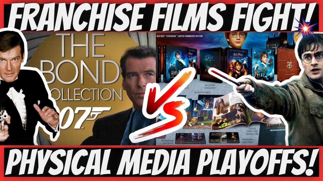 James Bond vs Harry Potter 📀 4K & Blu-ray Franchise Fight PLAYOFFS (LIVE Voting)