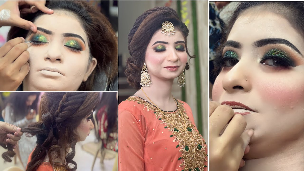 Green Smokey Makeup Tutorial