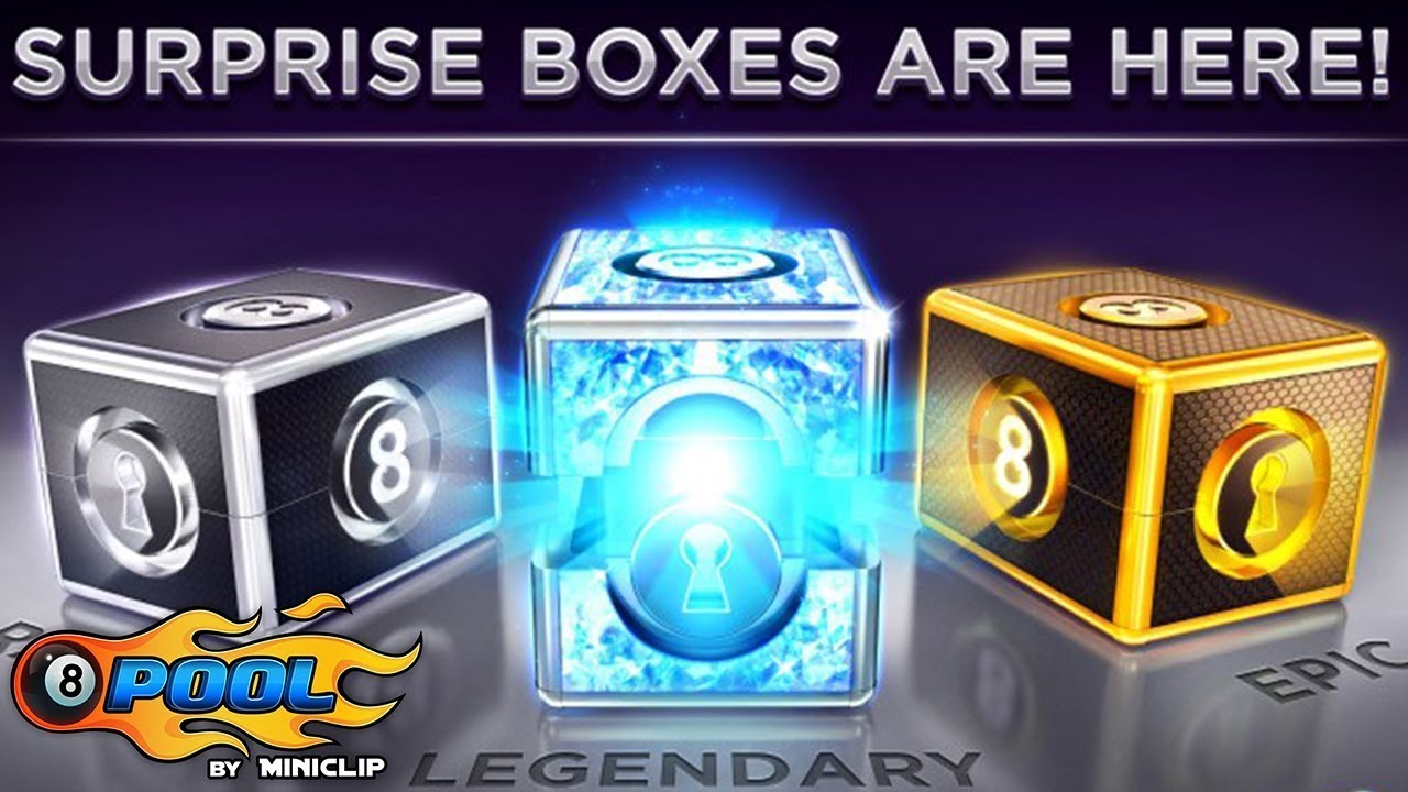 8 Ball Pool free rare box