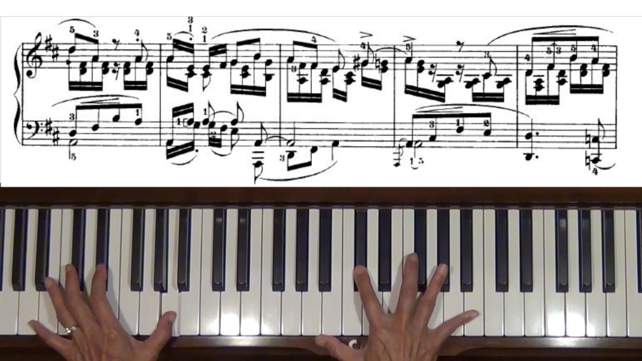 Schumann Scenes from Childhood No. 5 Happy Enough Piano Tutorial