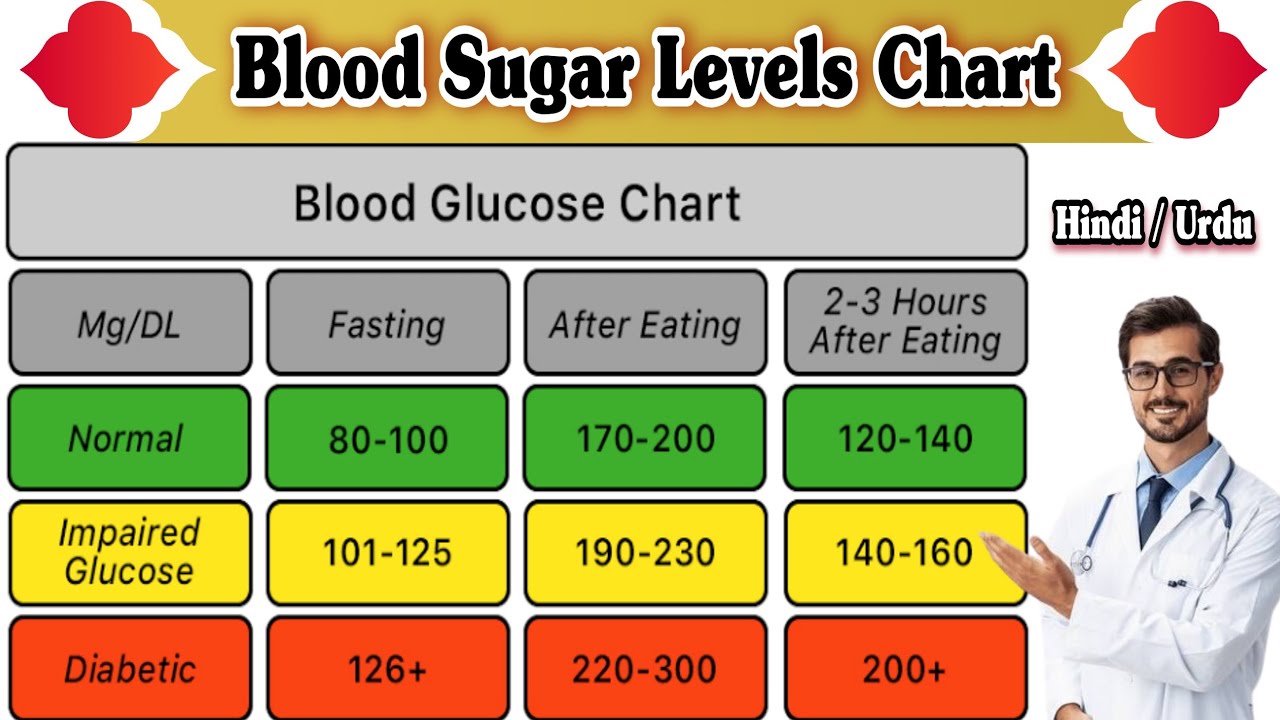 Blood Sugar Levels Chart | Blood Glucose Chart