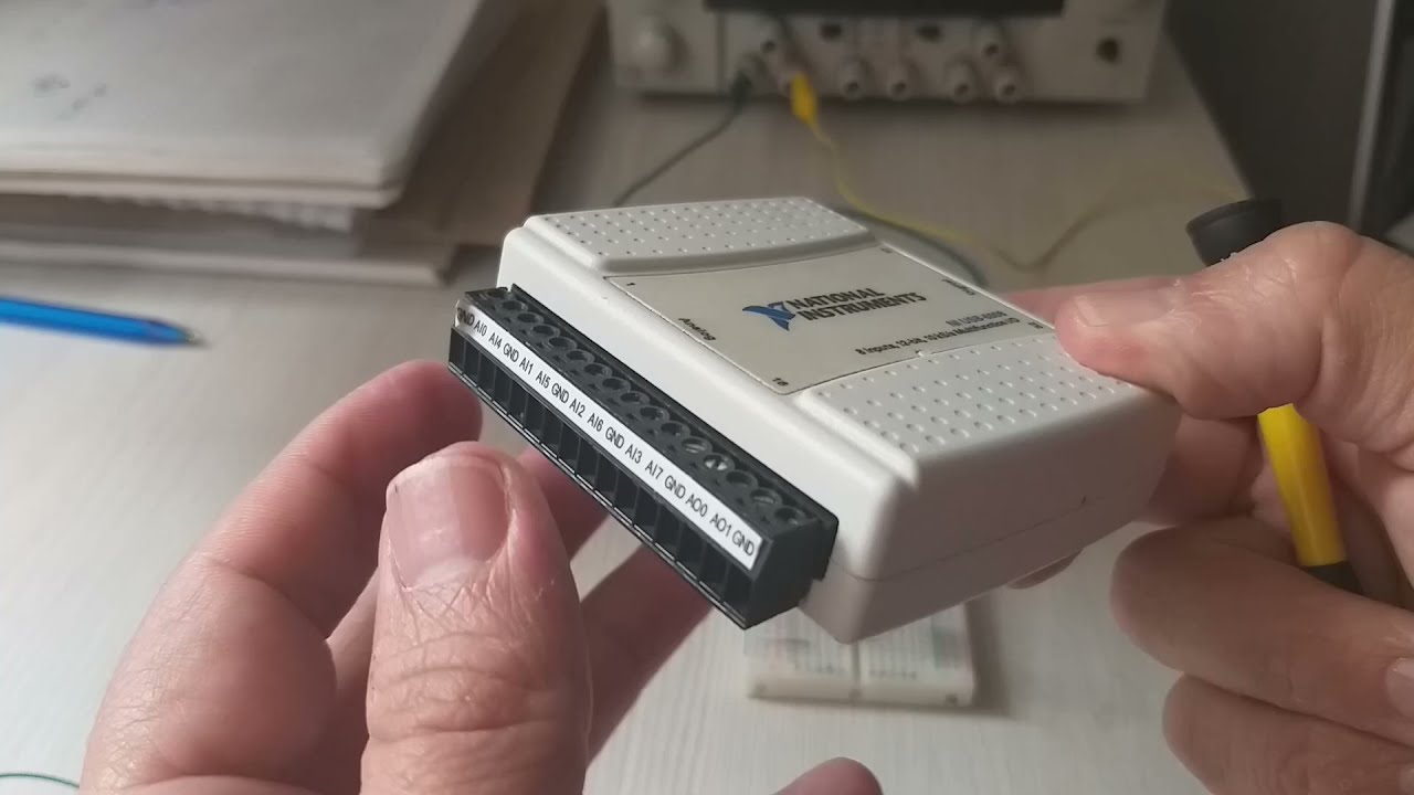 Leer señales con USB NI 6008