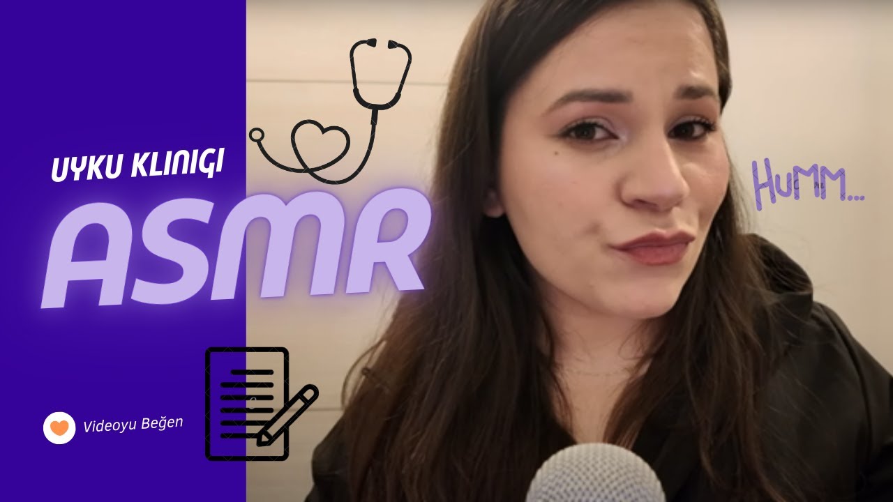 Türkçe ASMR | UYKU KLİNİĞİ | Hangisi Sana Uygun? Spit Painting- Sakız- Fırça- Işık - Kalem vs