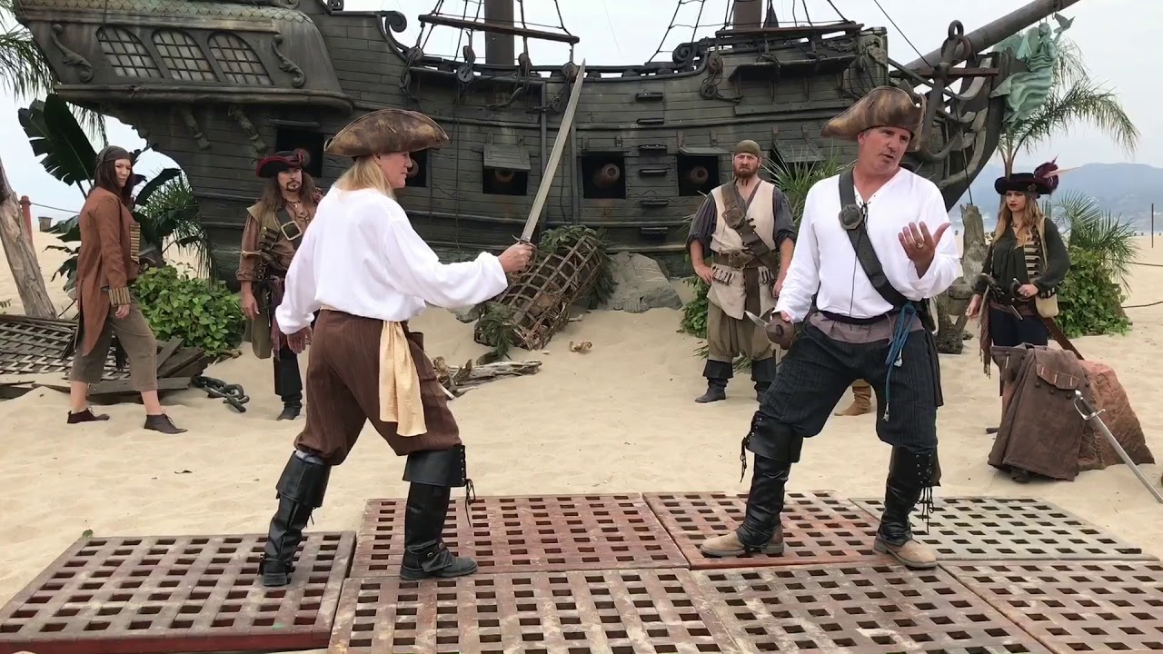 Learning to fight like a Pirate - Pirates of the Caribbean: Dead Men Tell No Tales