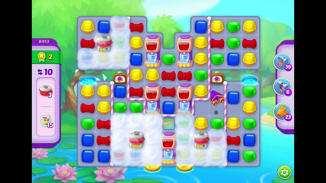 HomeScapes Level 8913 no boosters (8953 for other countries)
