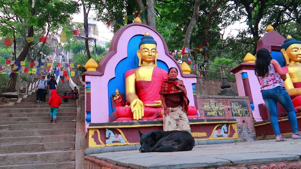 Nepal #EP4 | Monkey Temple | Swayambhu Stupa Kathmandu Nepal | Navas thondiyil