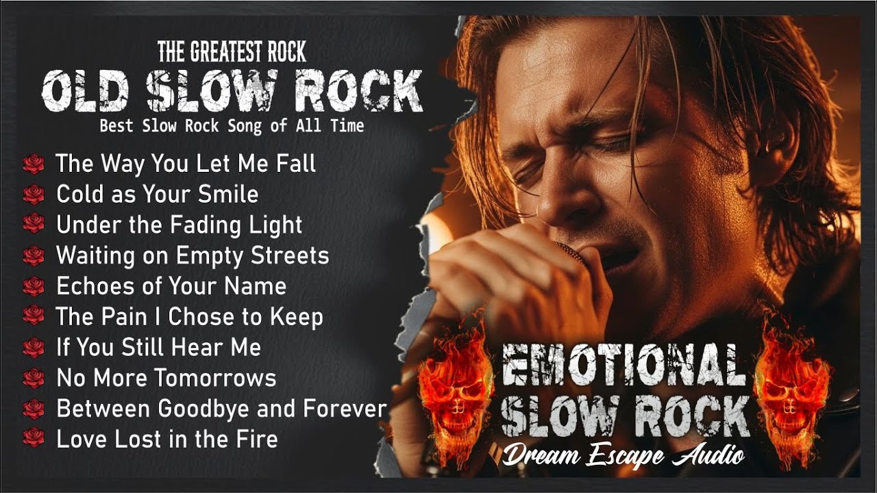 Classic Slow Rock Ballads for Peaceful Mind | Journey Inspired Emotional Hits