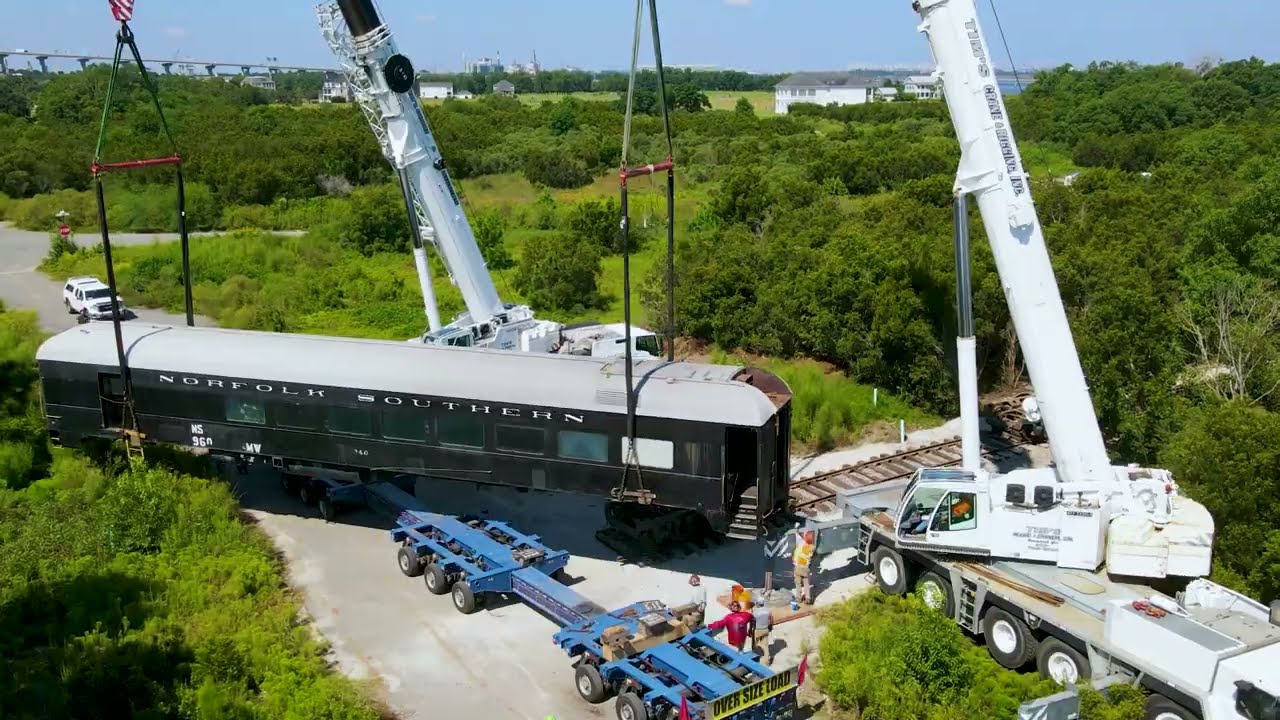 Miller Transfer Completes Savannah Train Relocation