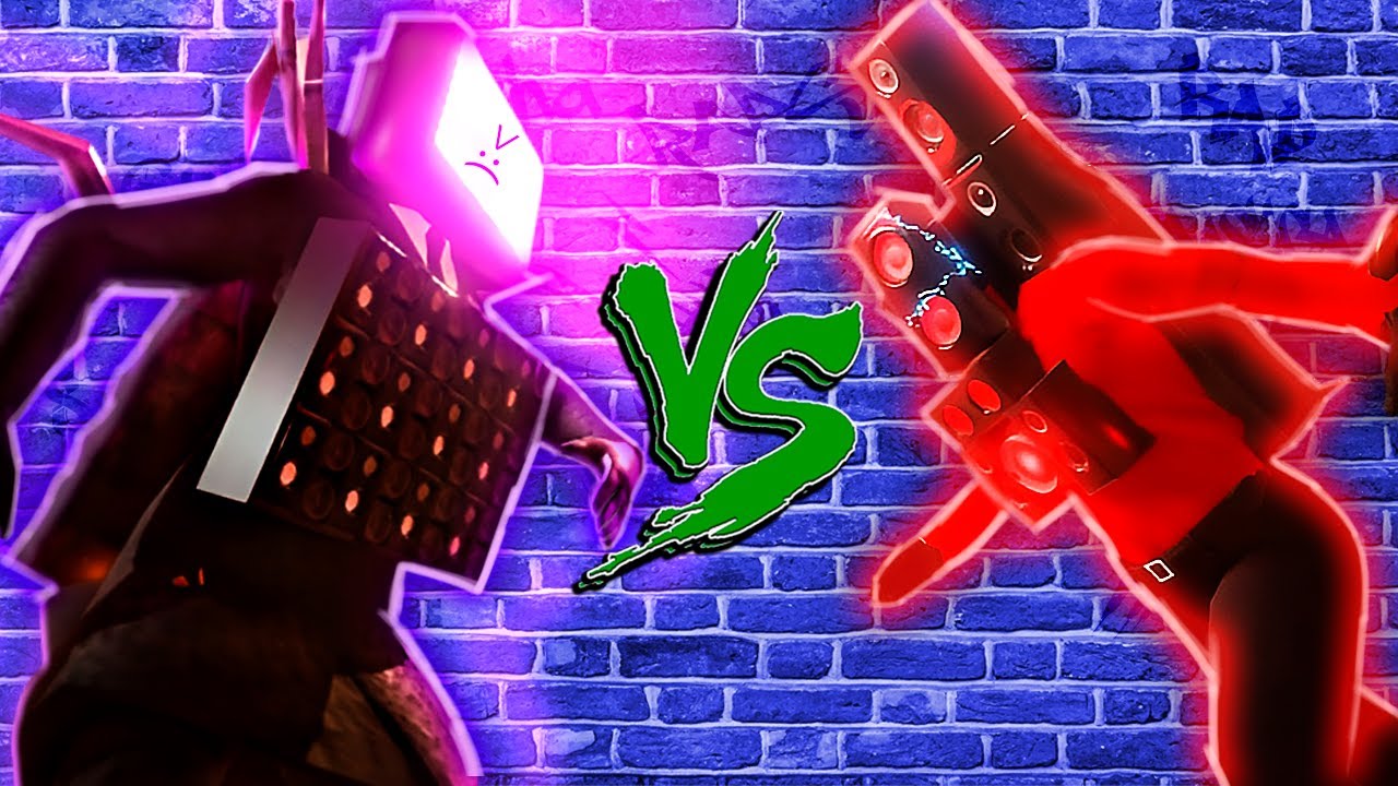 Tv Man Vs Speakerman - Batalha de Rap