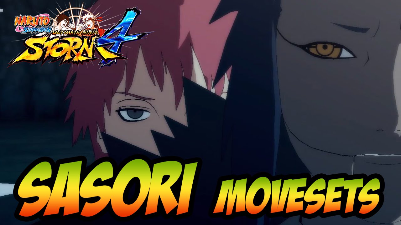 Naruto Ultimate Ninja Storm 1-4 - Sasori Movesets [+DLC]