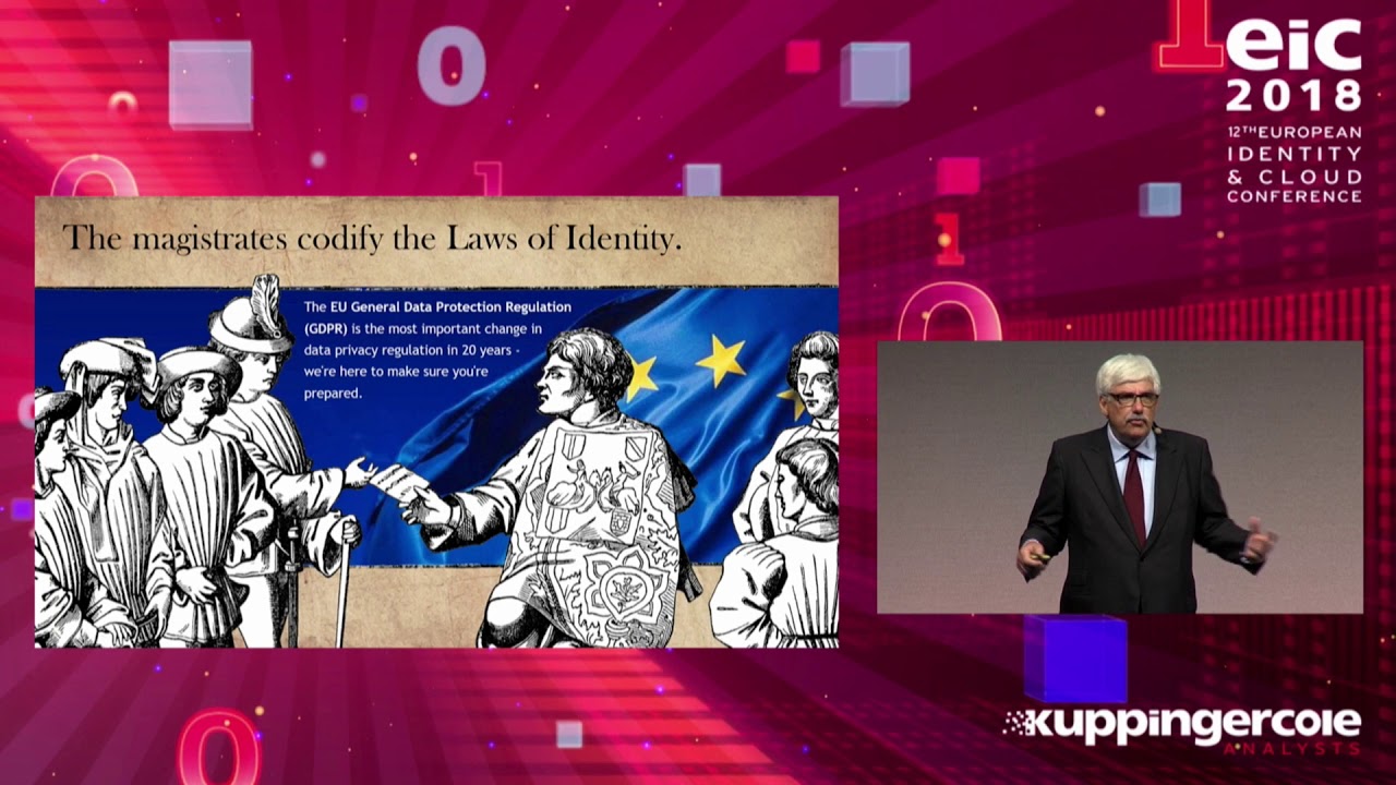 Kim Cameron - The Laws of Identity on the Blockchain.
