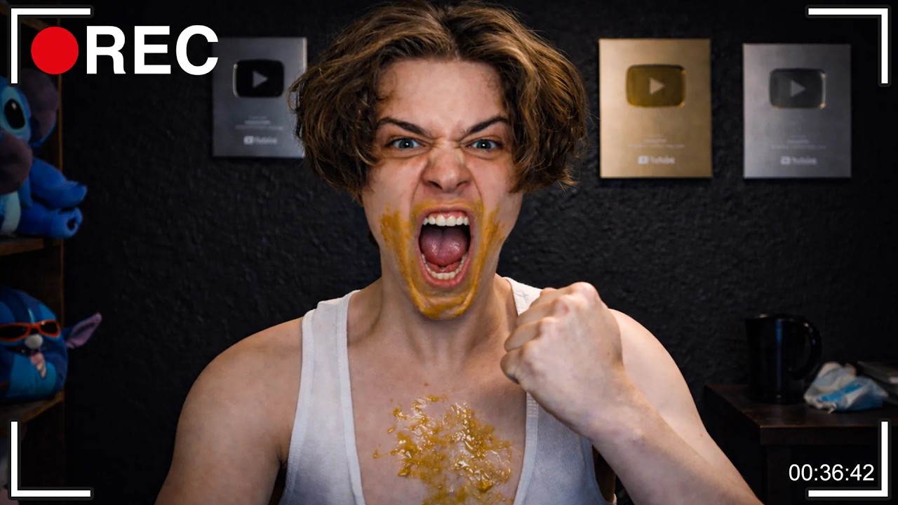 he forgot to stop recording...