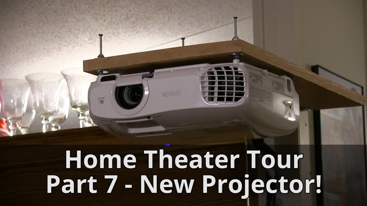 Home Theater Tour Part 7 - New Projector!