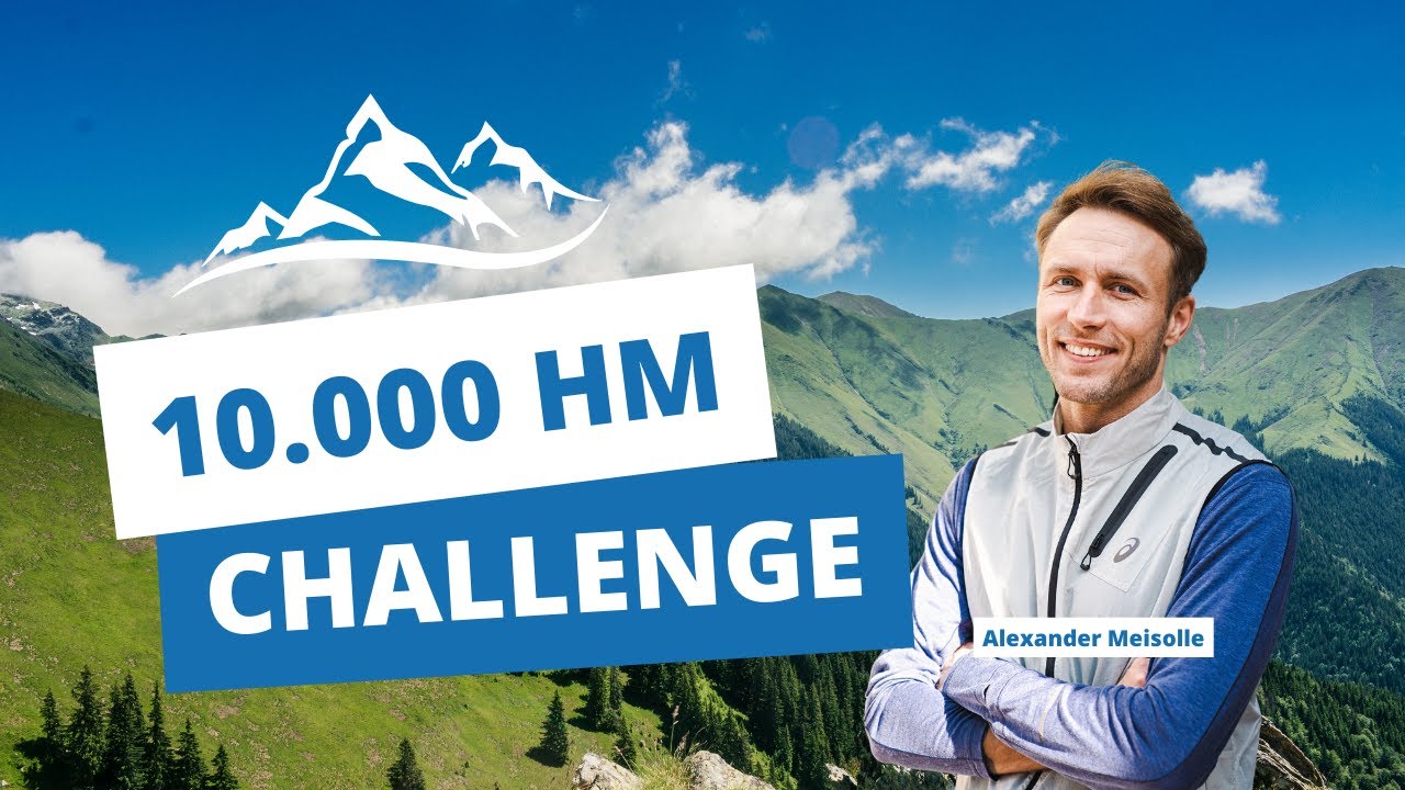 10000 H&ouml;henmeter Laufchallenge im August | schnellerwerden.de